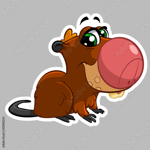 Nutria sticker