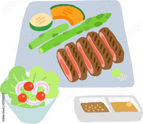 和食　鉄板焼き