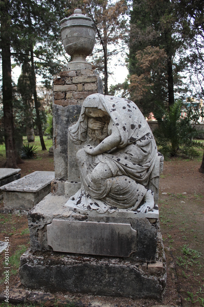 britischer Friedhof Korfu Kekyra Stadt