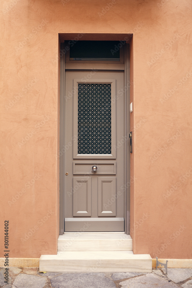 Traditional door at Plaka Athens