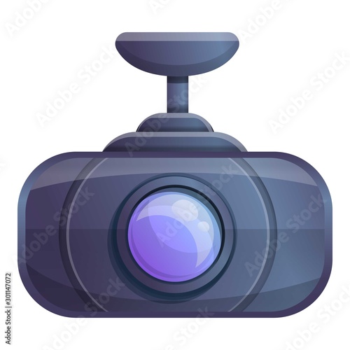 Modern dvr camera icon. Cartoon of modern dvr camera vector icon for web design isolated on white background