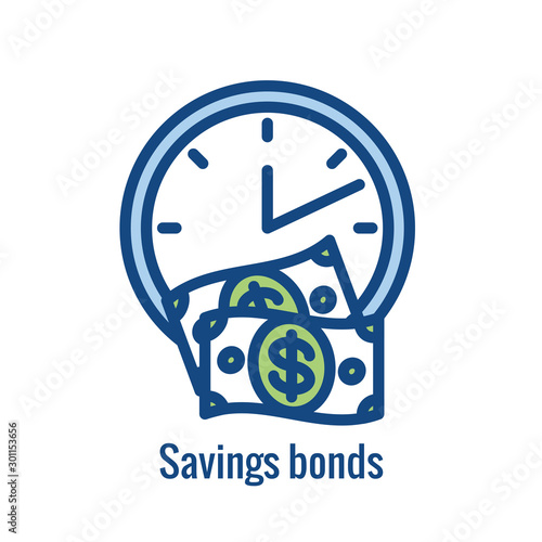 Investment or Banking Icon that shows increase in amount