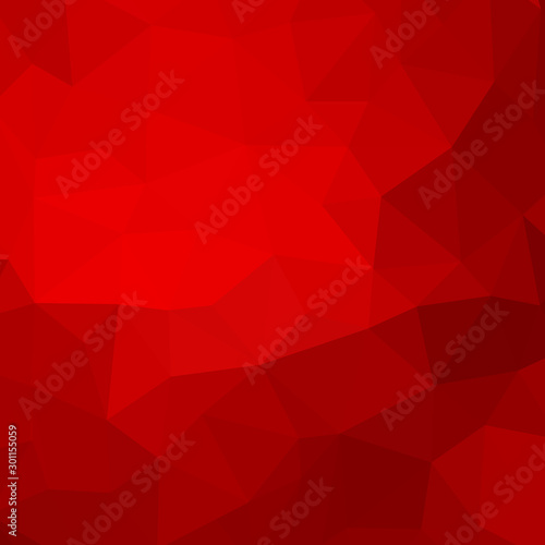 abstract triangular background. Vector graphics. mosaic style. red geometric design. eps 10