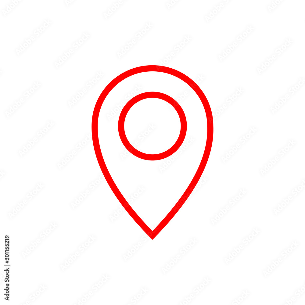 Pin Location Symbol Icon Vector Design Illustration EPS 10 Pin Location Symbol Icon Vector Design Illustration EPS 10