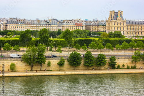 Seine river and view of Paris, France. Holidays. © vita