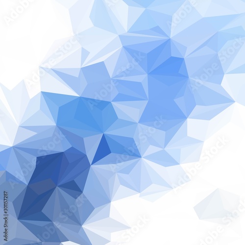 geometric background. abstract vector illustration triangular design. polygonal style. light blue color. eps 10