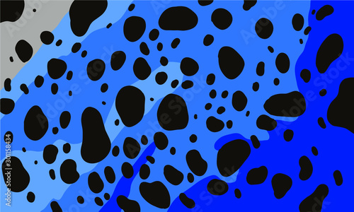 Animal abstract background. Vector frog skin texture. Design element for fabrics, prints, wallpaper, wrapping