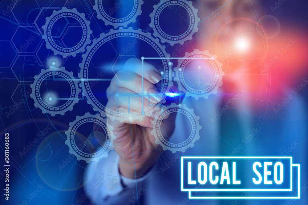 Writing note showing Local Seo. Business concept for helps businesses promote products and services to local customers Picture photo network scheme with modern smart device Writing note showing Local Seo. Business concept for helps businesses promote products and services to local customers Picture photo network scheme with modern smart device