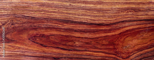 Tableau sur toile Nature Burmese rosewood exotic wood background