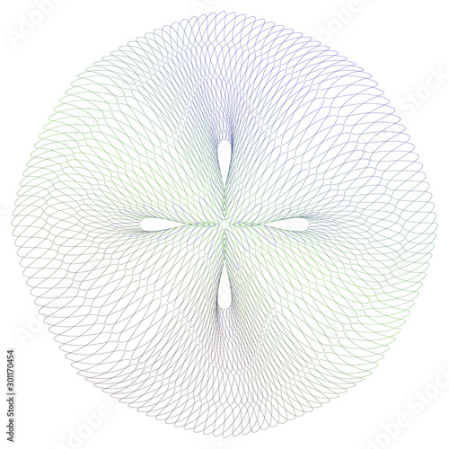 Watermark  background certificate  Guilloche  element security
