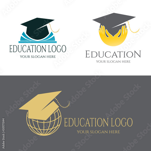 collection of educational logos