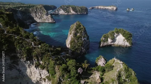 Multiple Tree House Hostels On Cliff Point