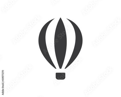 air balloon vector icon illustration design