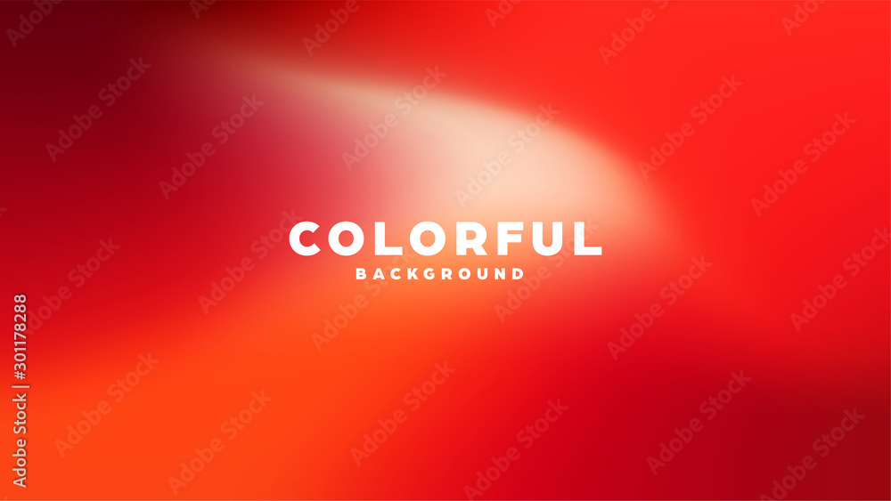 Colorful modern abstract background with neon gradient. Dynamic color flow poster, banner. Vector illustration.