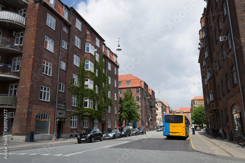 デンマーク、コペンハーゲンのオシャレな街角 2016年7月