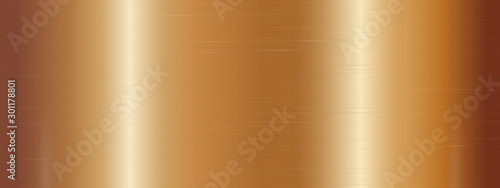 Gold Kupfer Metallplatte gebürstet- Hintergrund