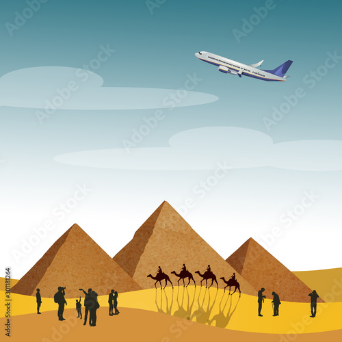 visit the pyramids in Egypt
