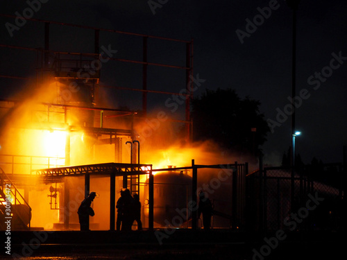 Fire departments and emergency response teams will conduct disaster preparedness drills