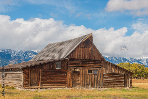 Wallpaper Mural John Moulton Barn Grand teton National Park in Autumn Torontodigital.ca