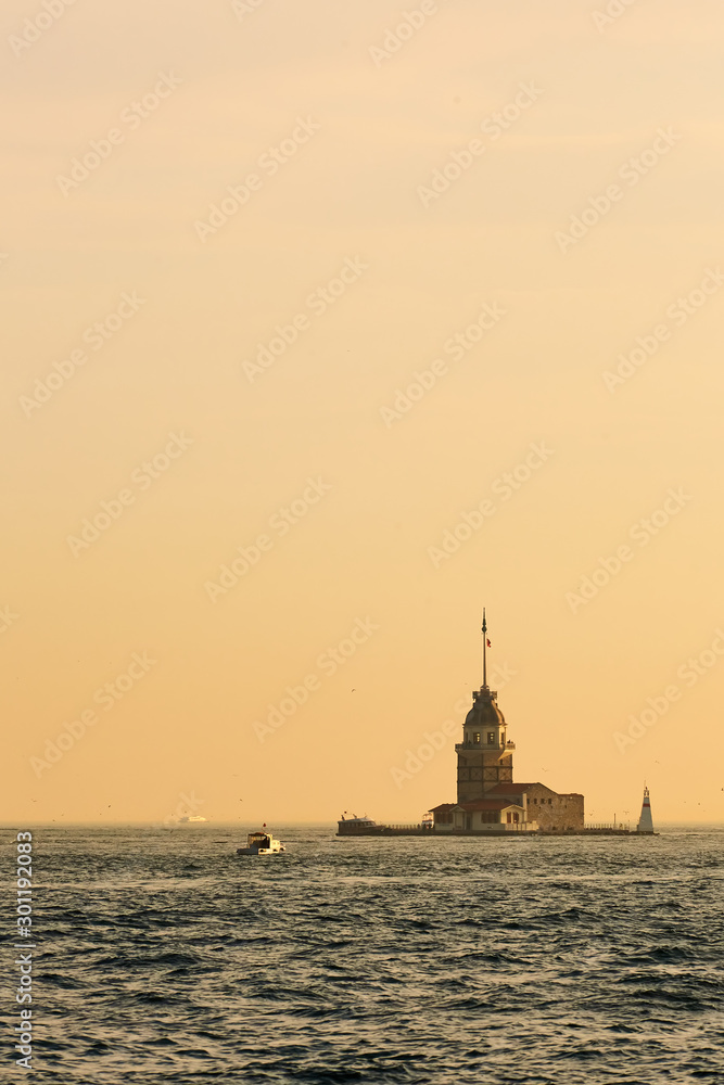 The Maidens Tower. Istanbul, Turkey