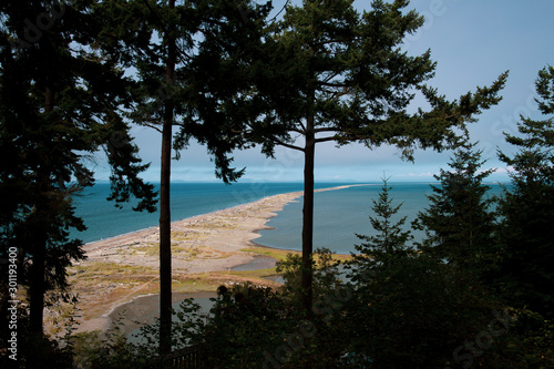 Dungeness Spit National Park: view from above