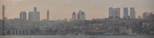 Besiktas coastline, the European side of Istanbul.
