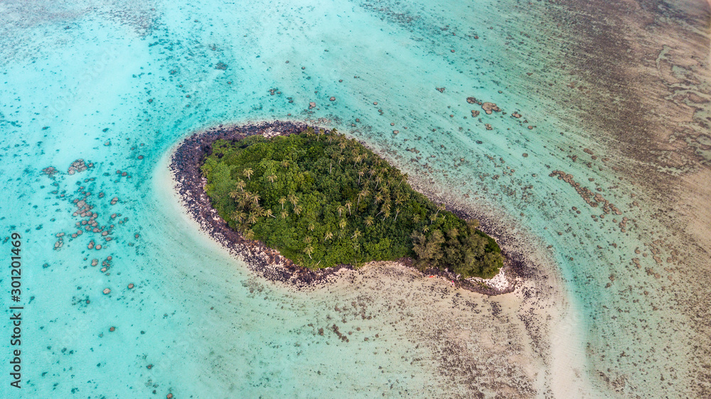 Small Pacific island