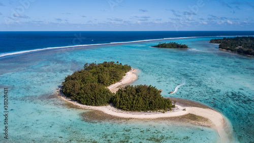 Tableau sur toile Rarotonga Islands