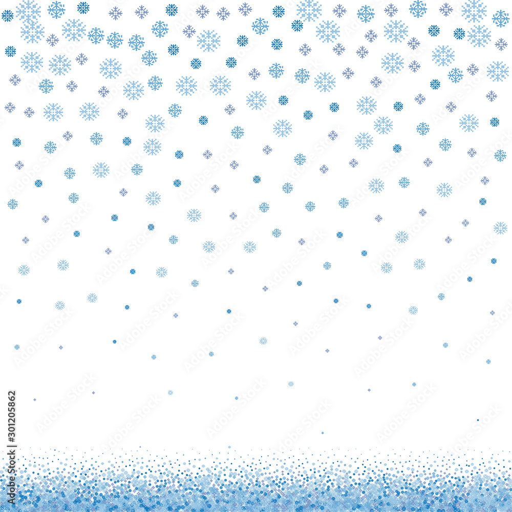 Merry Christmas Banner with Modern Snowflake Simple Modern Design. Vector Illustration Merry Christmas Banner with Modern Snowflake Simple Modern Design. Vector Illustration