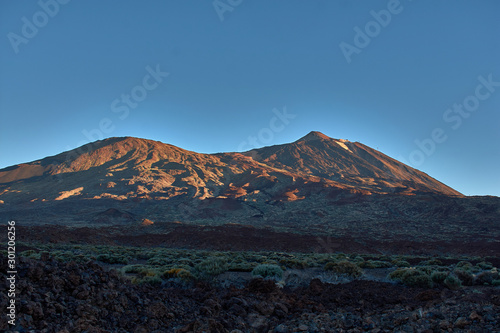 El Teide volcano at sunrise in Tenerife, Canary Islands
