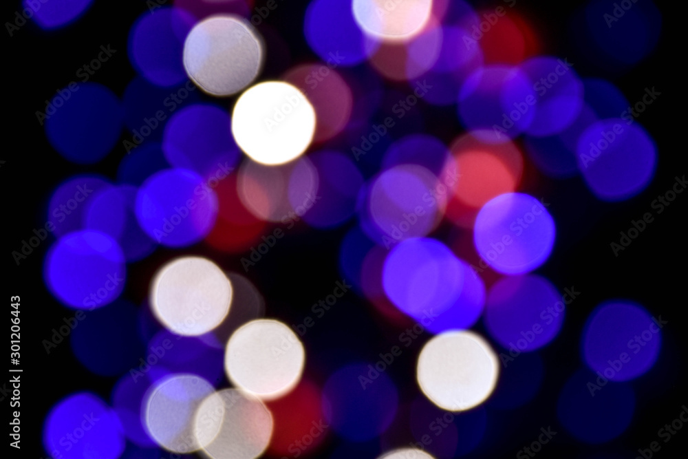 Abstract bokeh lights with soft light background. Blur wall. Blur background.