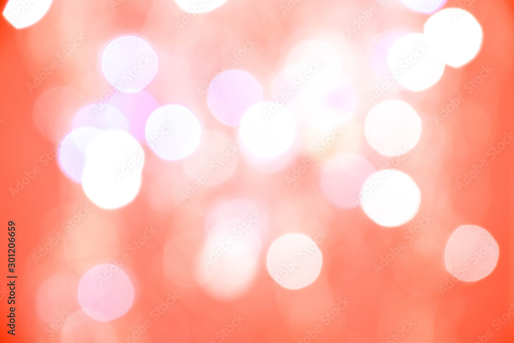 Fototapeta premium Abstract bokeh lights with soft light background. Blur wall. Blur background.