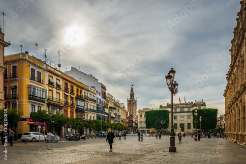 San Francisco Square in Seville, Andalusia, Spain