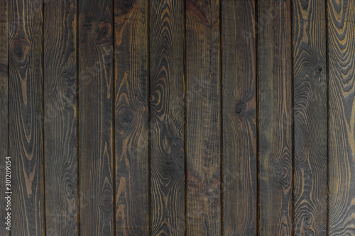 background of dark wooden boards