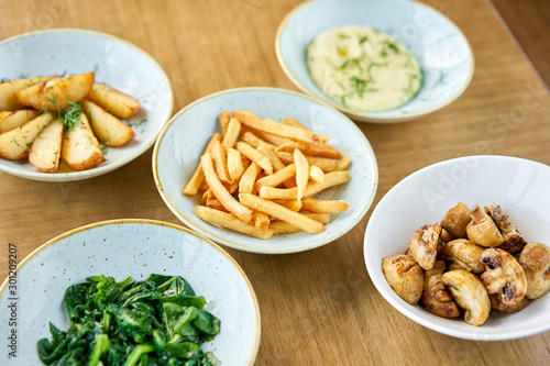 Fotografi Different side dishes