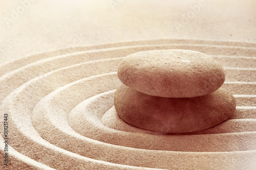 zen garden meditation stone...