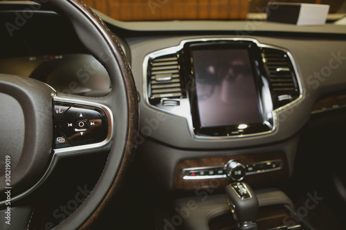 Modern car interior © sarymsakov.com