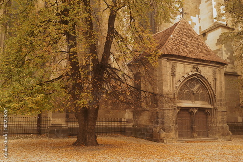 Entry detail - Black Church  Biserica Neagra   Romania  Transylvania  Brasov