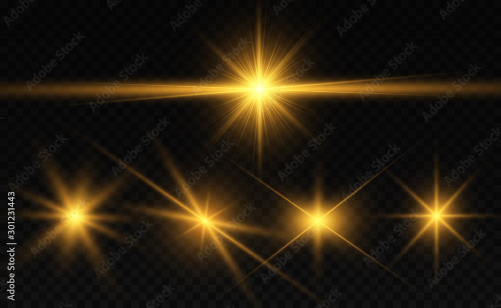 Set of bright beautiful stars. Light effect. Bright Star. Beautiful light to illustrate. Christmas star. White glitter sparkles with special light effect. Vector sparkles on a transparent background. Set of bright beautiful stars. Light effect. Bright Star. Beautiful light to illustrate. Christmas star. White glitter sparkles with special light effect. Vector sparkles on a transparent background.