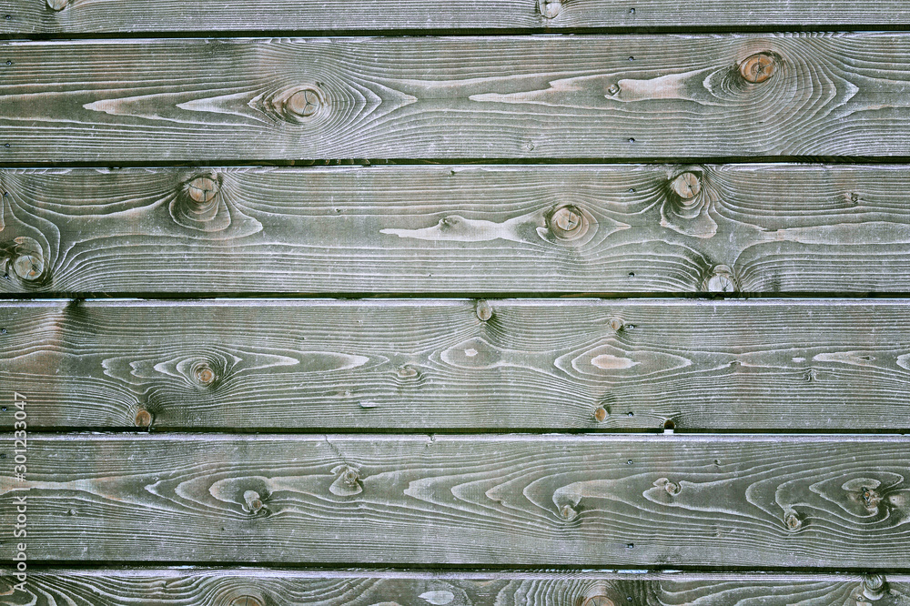 Fototapeta premium Natural background of wood with annual rings and knots