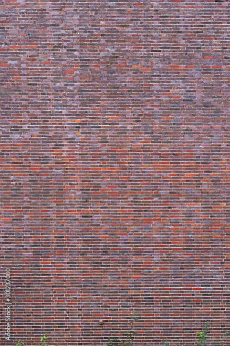 Backsteinwand eines Gebäudes