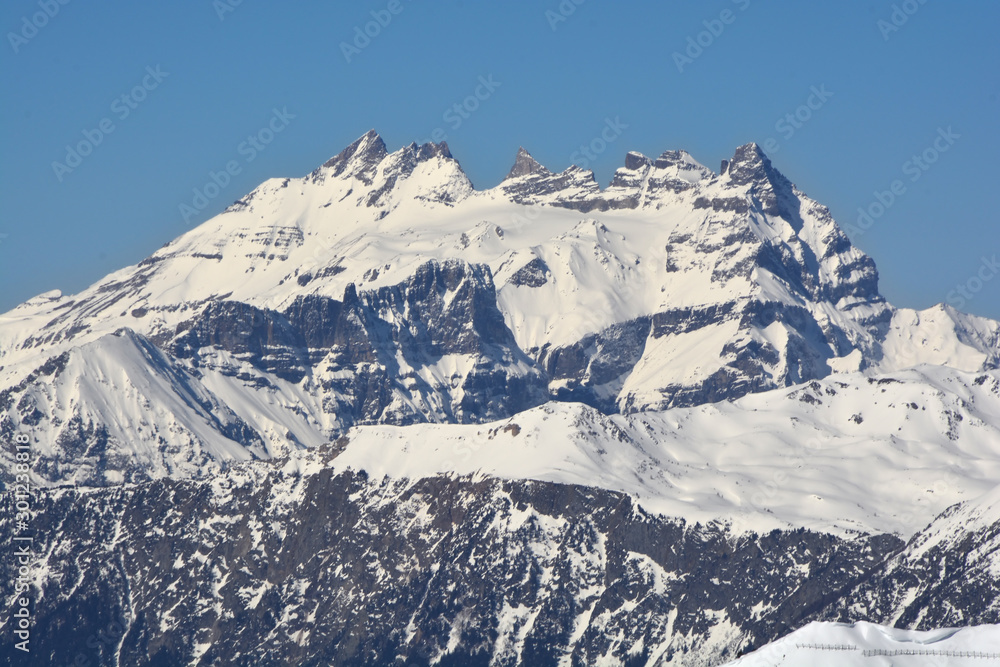 Obraz premium Dents du Midi