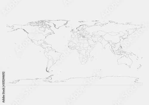 World Map Clean