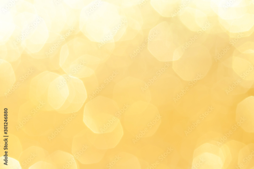 Gold,yellow abstract light background, Gold bokeh shining lights, sparkling  glittering Christmas  greeting  year Luxury  backdrop  abstract holiday background. Stock Photo | Adobe  Stock