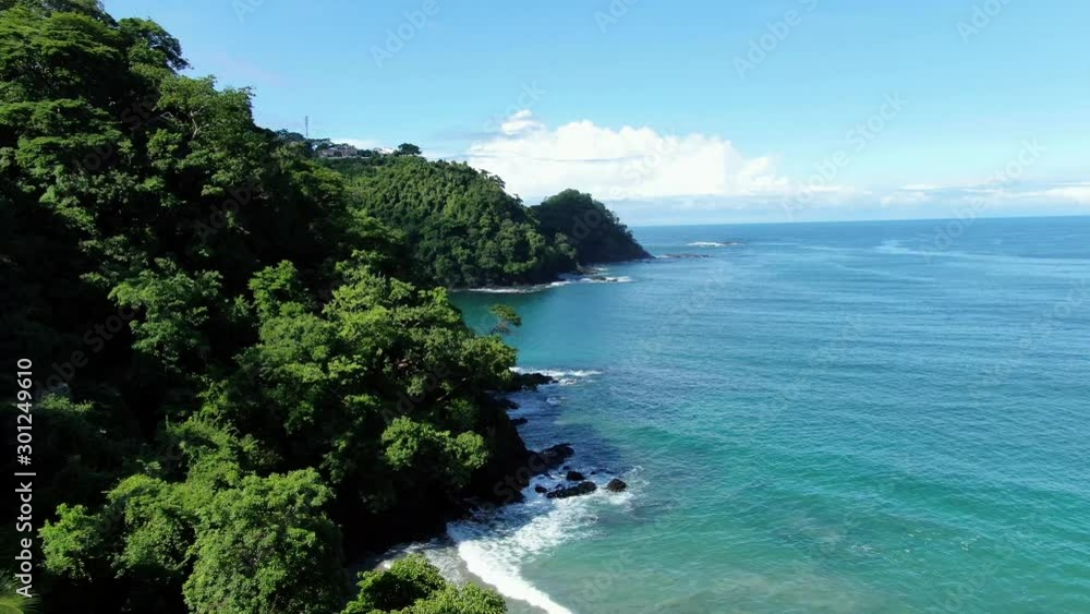Beautiful Cinematic Aerial View of Escondida Beach 1 Beautiful Cinematic Aerial View of Escondida Beach 1