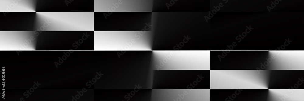 Digital art, panoramic abstract 3D objects, Germany Digital art, panoramic abstract 3D objects, Germany