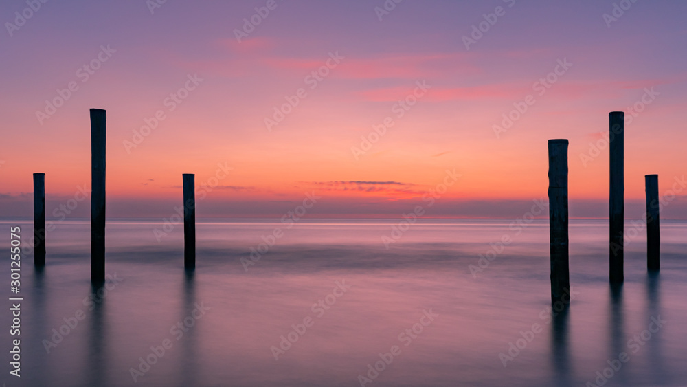 sunset in Petten aan Zee .1