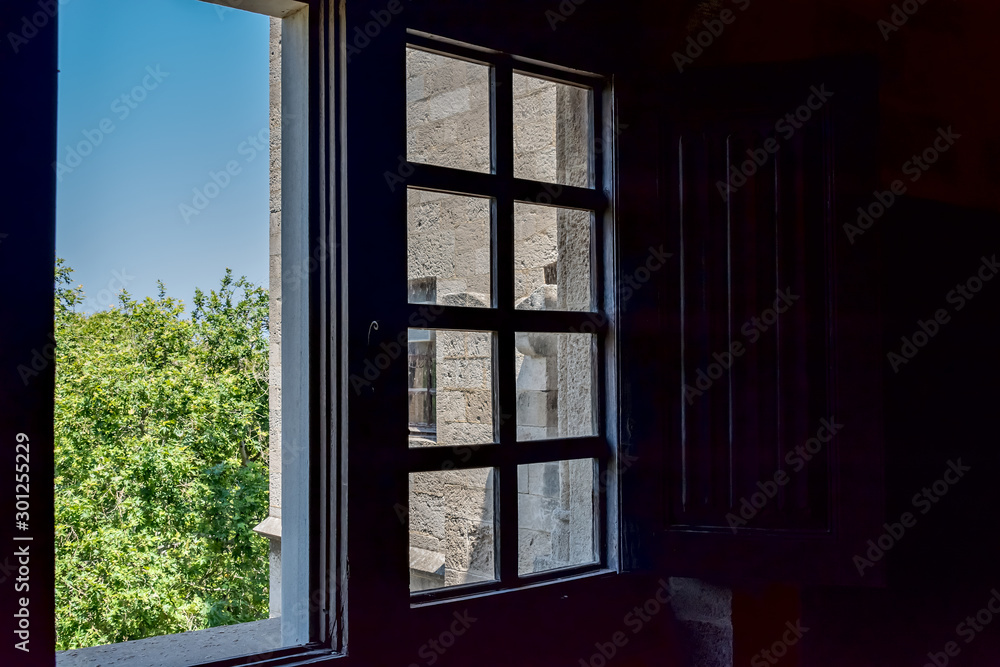 Fototapeta premium Windows, doors, elements and decorations of houses and buildings
