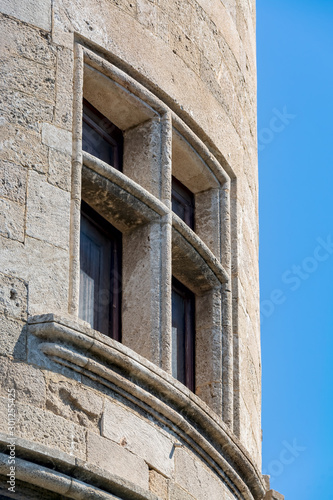 Windows, doors, elements and decorations of houses and buildings
