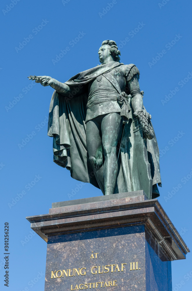 Statue of Gustav III Gamla Stan